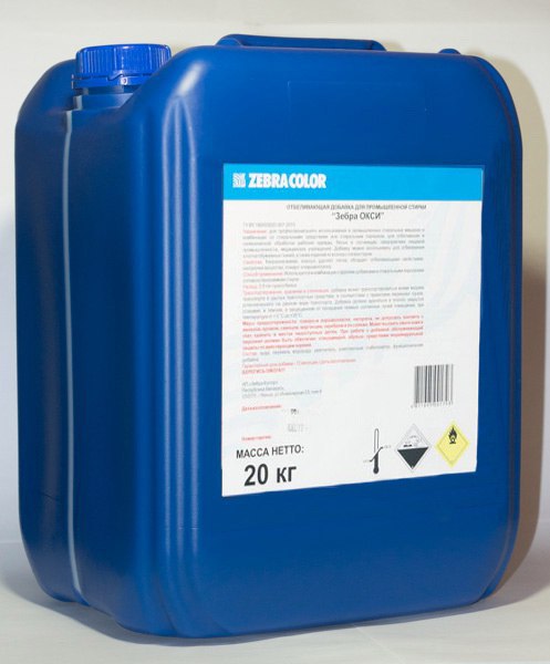 Добавка для промышленной стирки «Зебра ОКСИ»