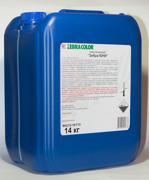 Средство для отбеливания посуды "Зебра ЮНИ"